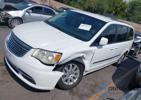 2014 Chrysler Town & Country Touring из США, поврежденный, VIN 2C4RC1BG7ER436064